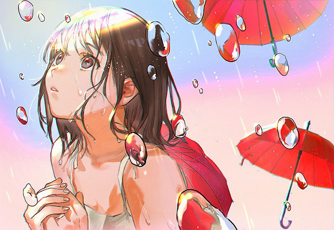 『この恋は世界でいちばん美しい雨』イメージイラスト