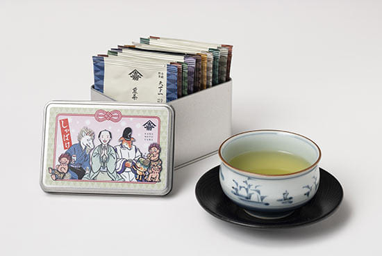 山本山×しゃばけ　特製煎茶ティーバッグセット